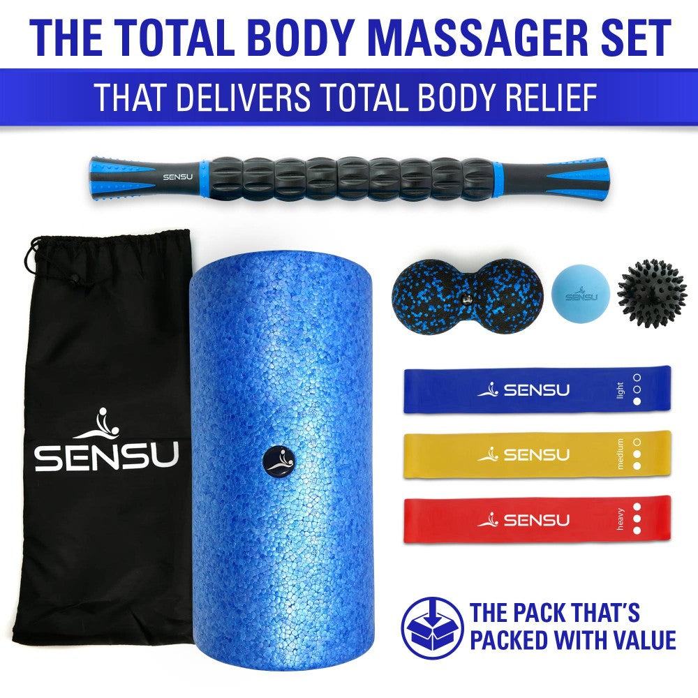 9-in-1 Foam Roller Set